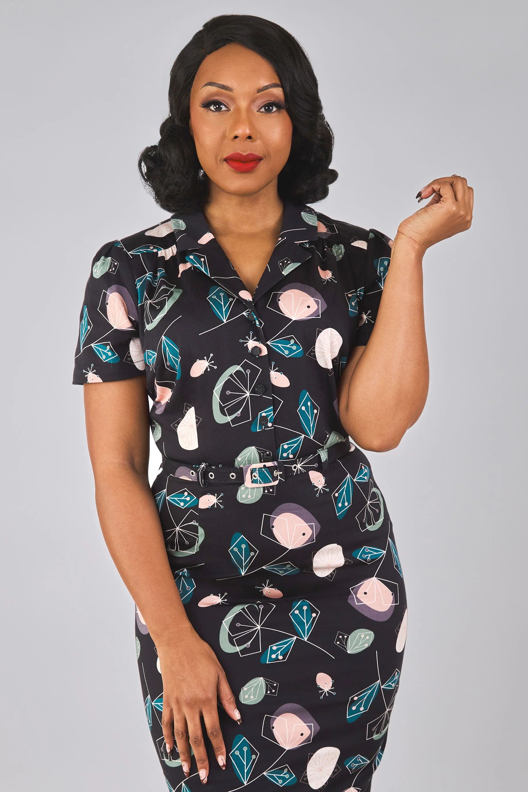 Alexandrea Atomic Pencil Dress - Image 3