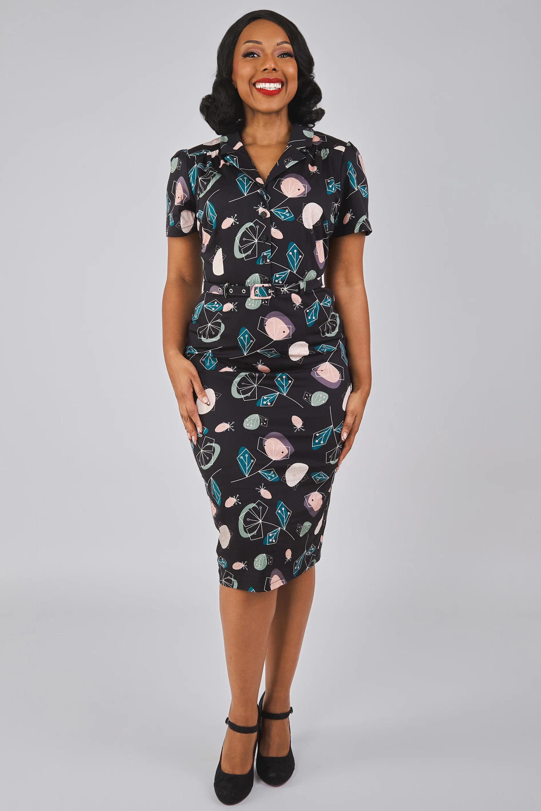 Alexandrea Atomic Pencil Dress - Image 5