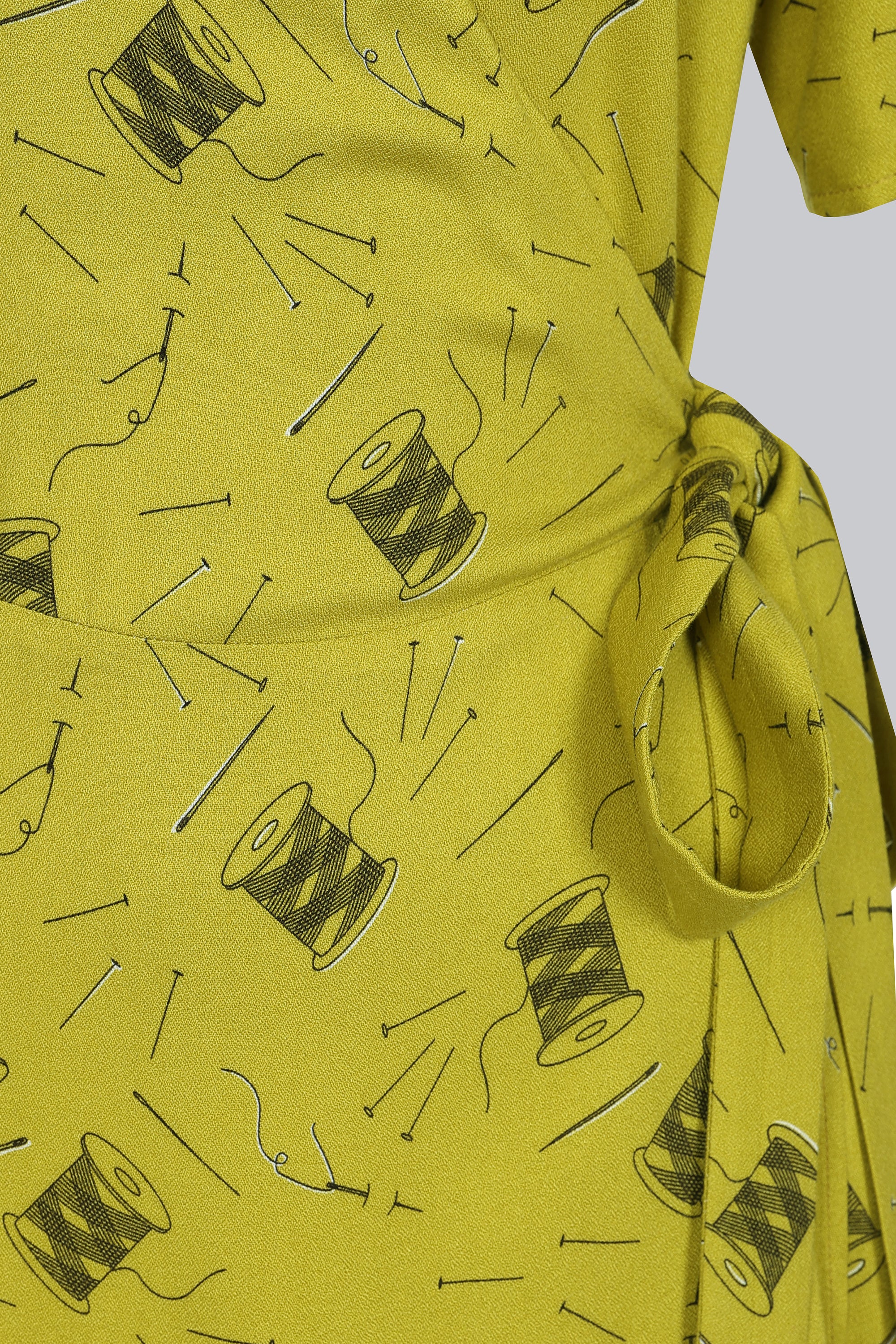 Cassandra Pins & Needles Wrap Dress - Image 4