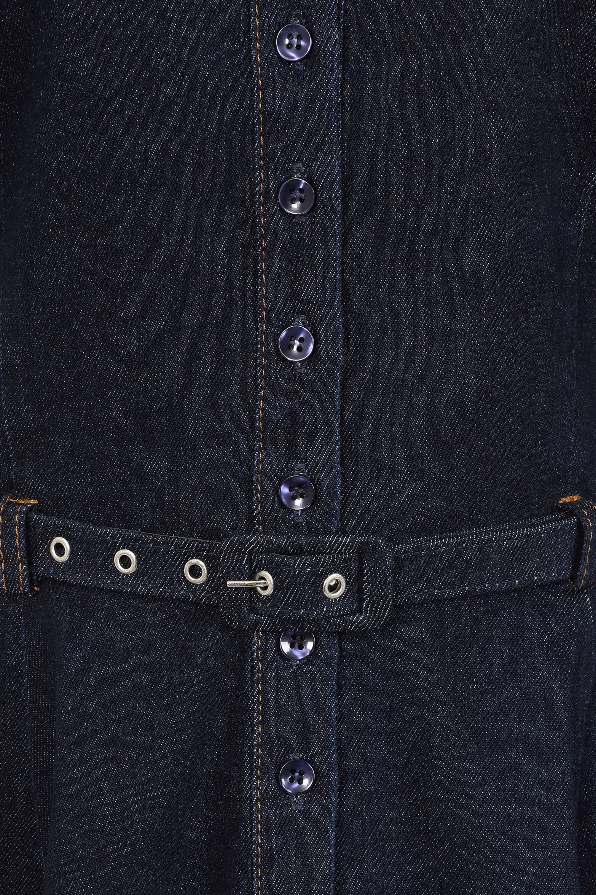 Caterina Denim Swing Dress - Image 3