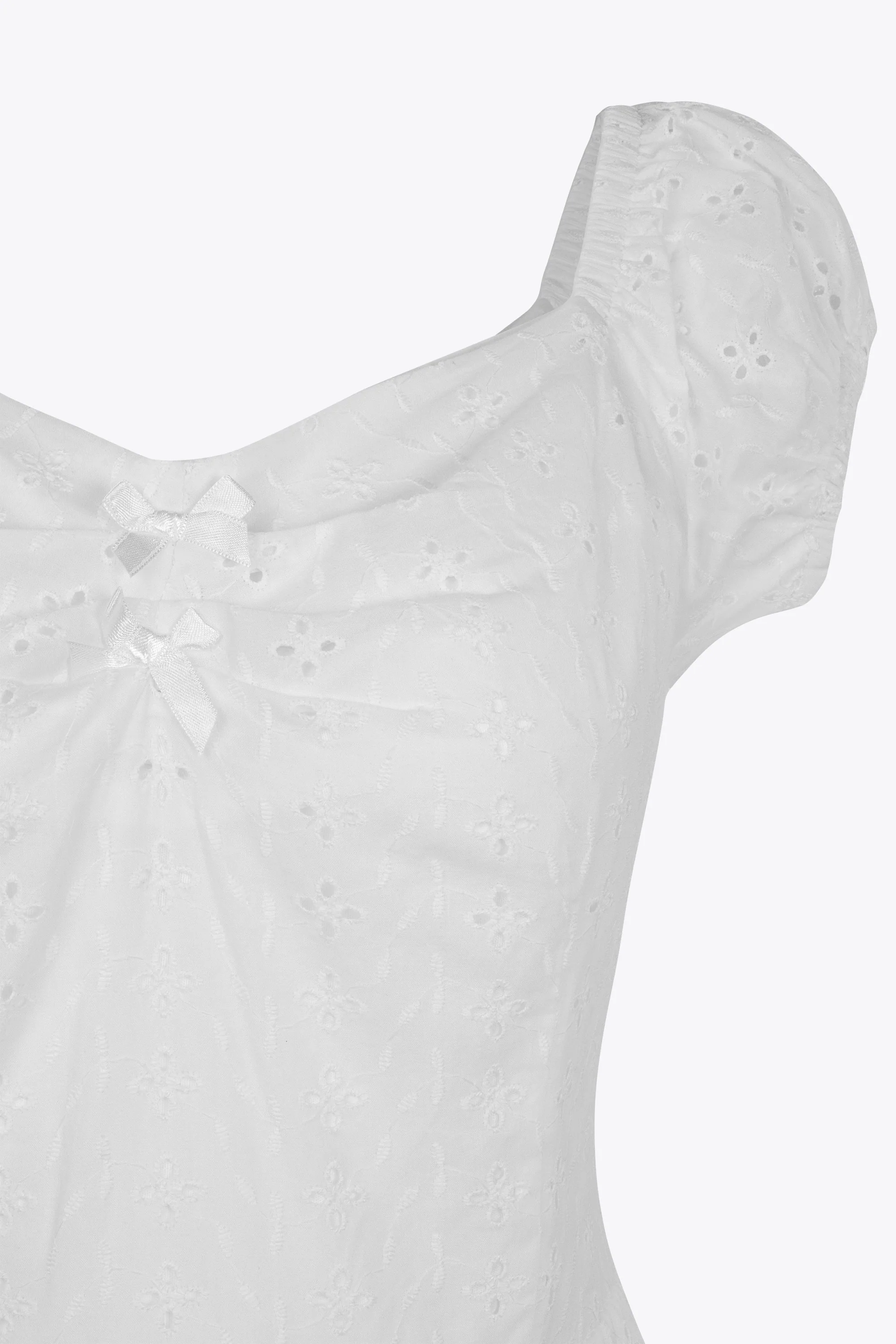 Dolores Broderie Anglaise Doll Dress - Image 7