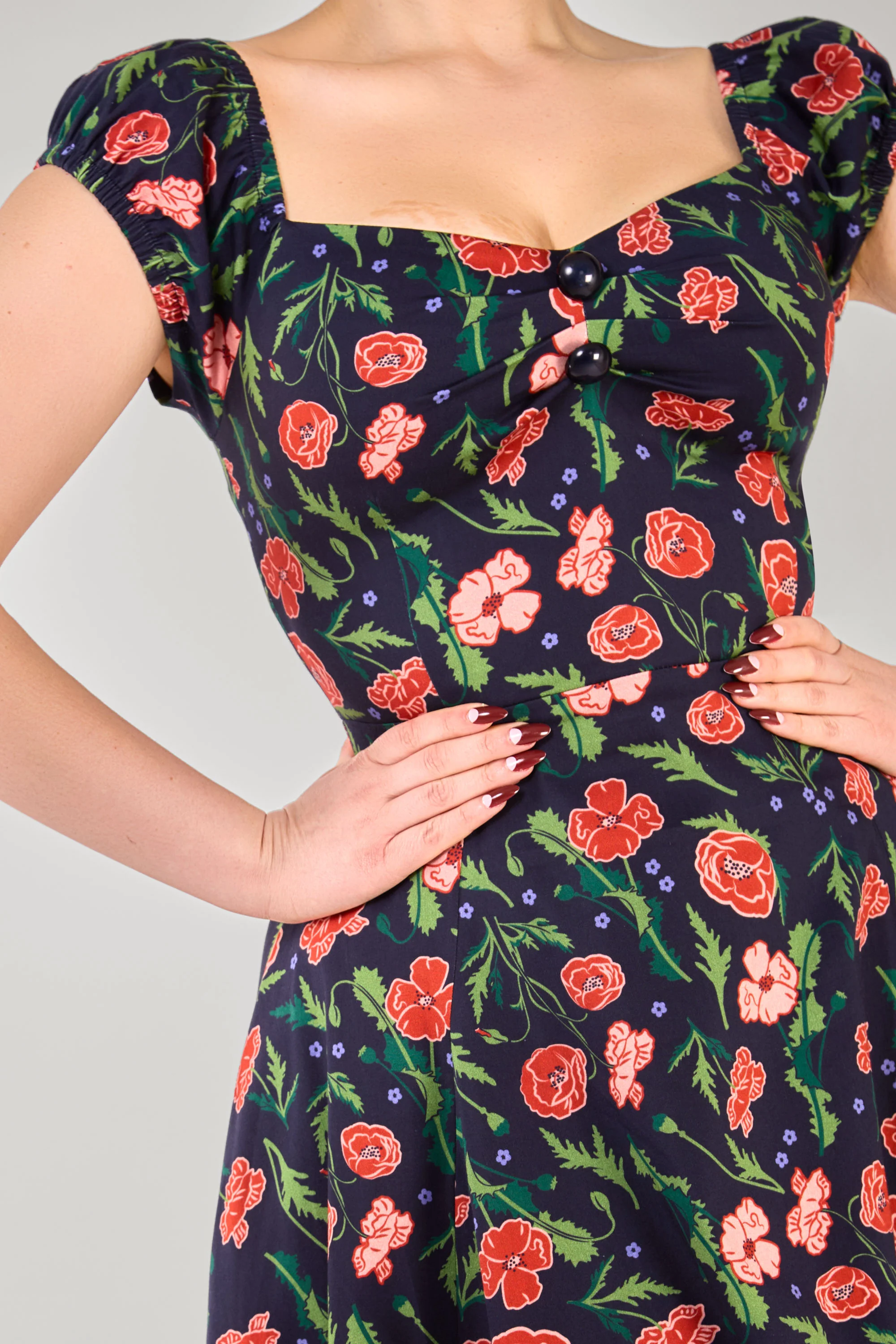 Dolores Poppy Doll Dress - Image 4