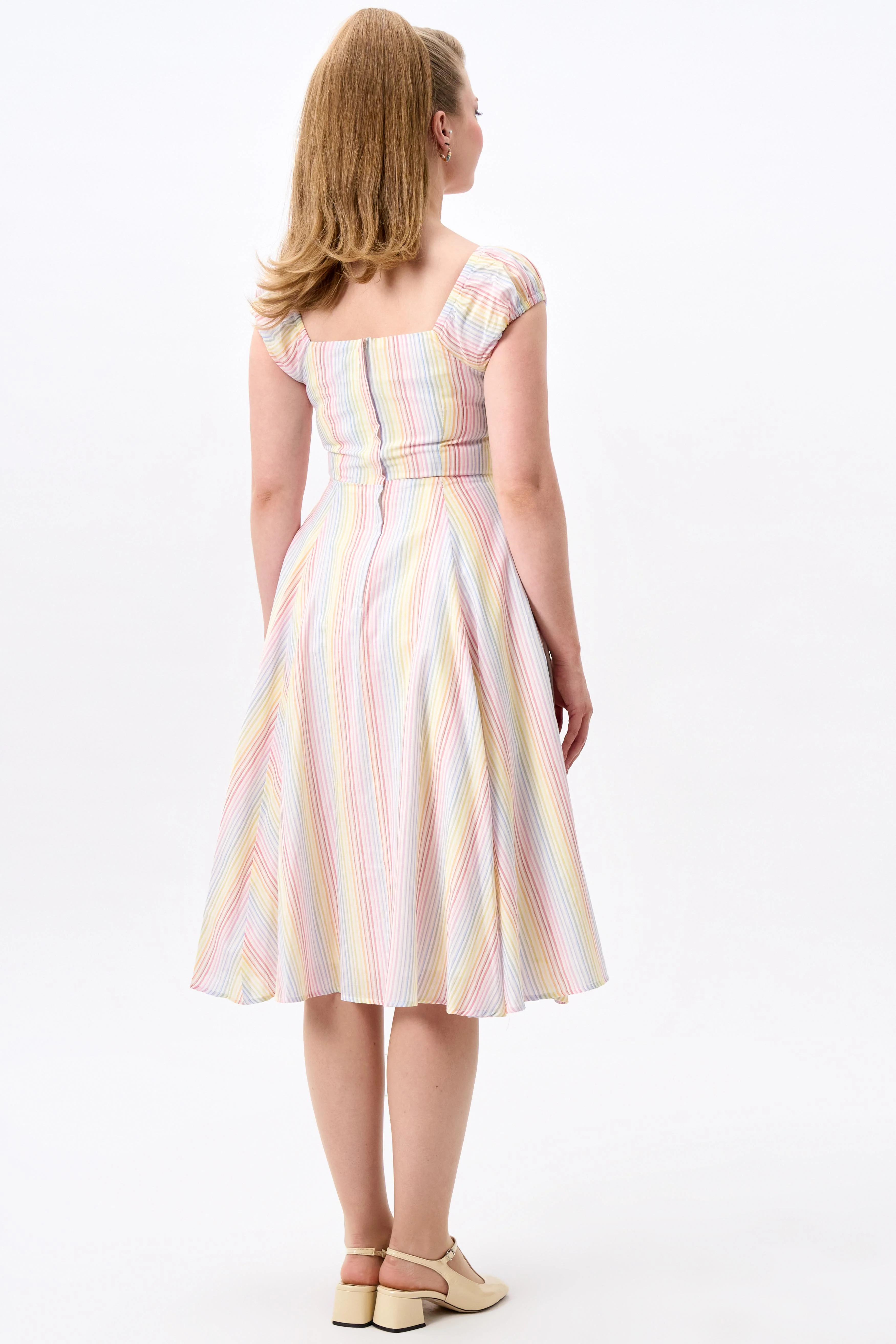 Dolores Sherbet Stripe Doll Dress - Image 3