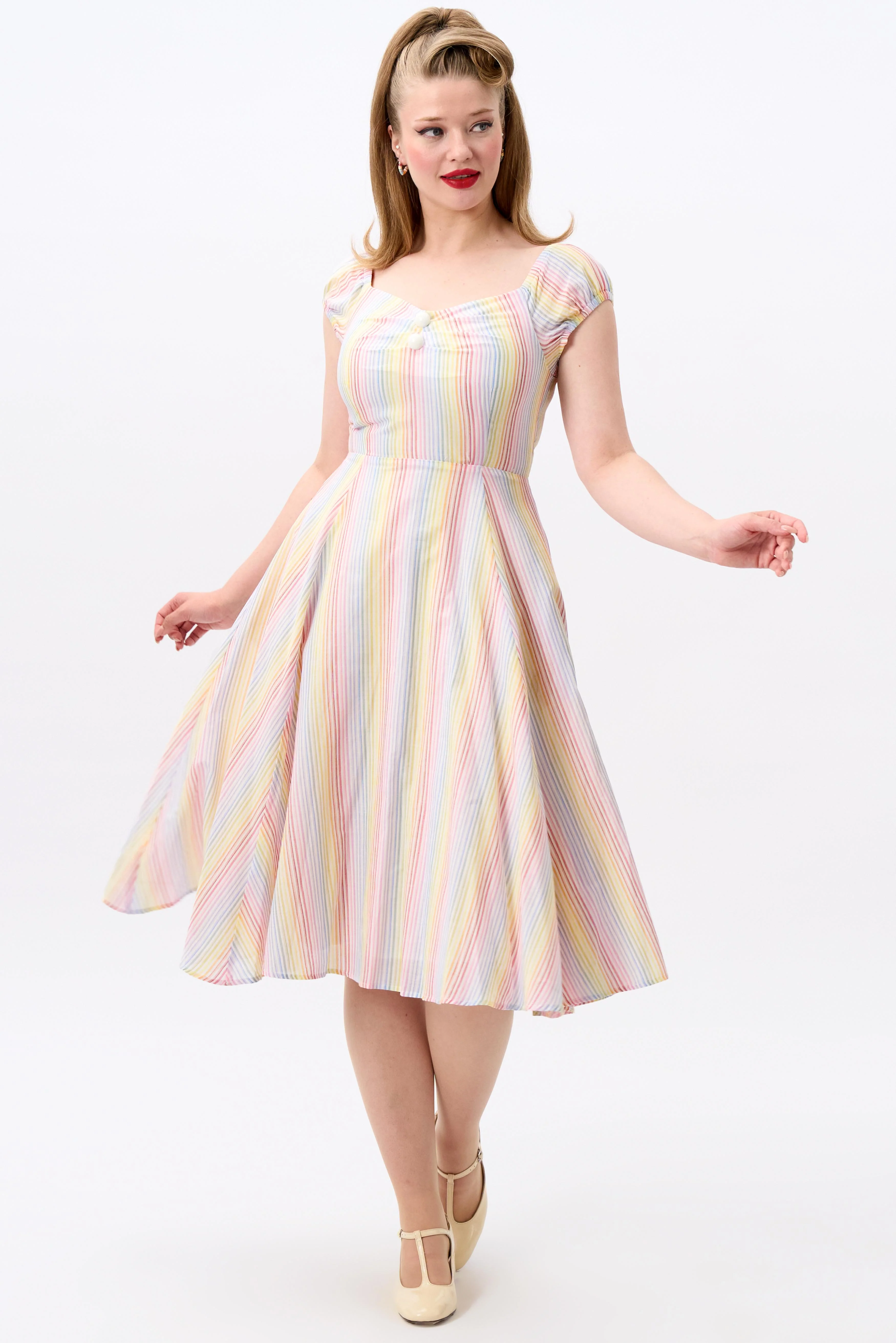 Dolores Sherbet Stripe Doll Dress - Image 8