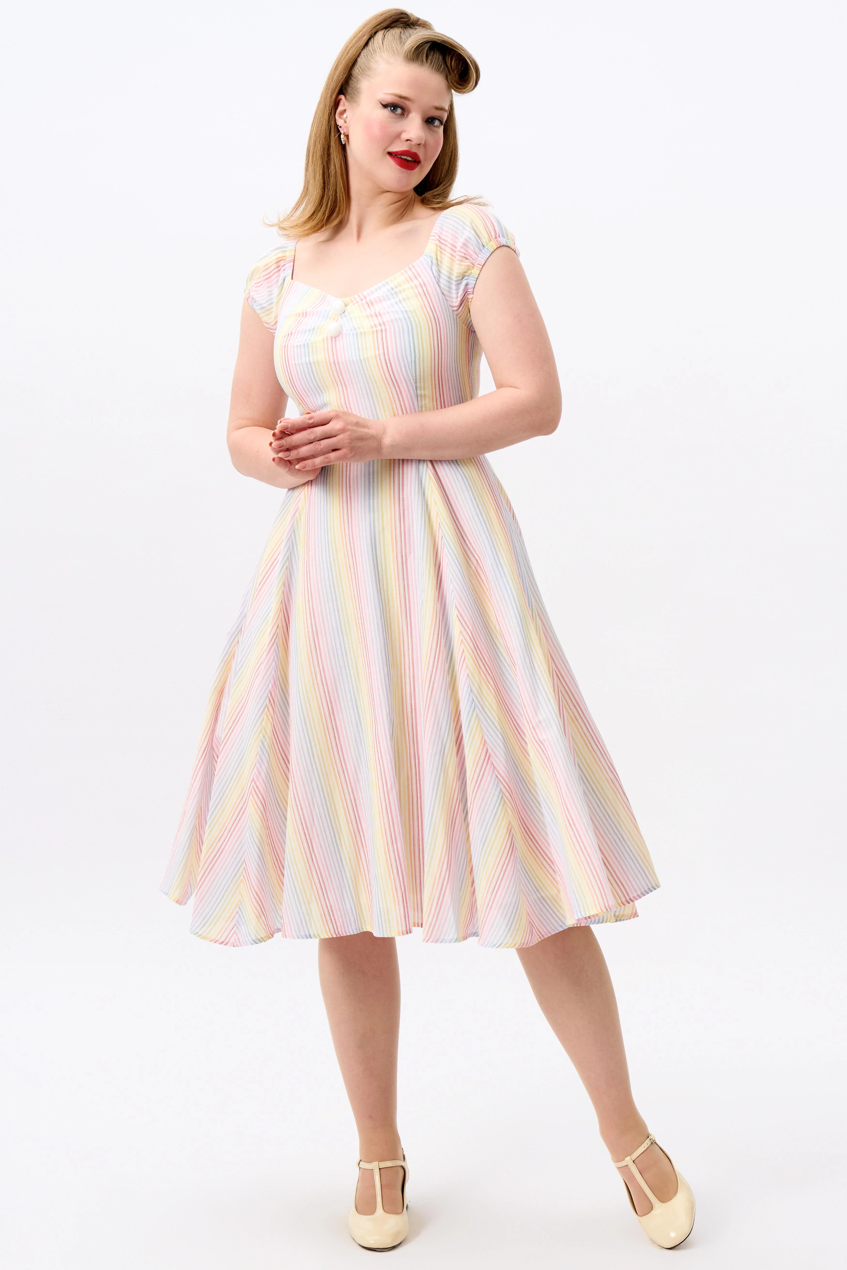 Dolores Sherbet Stripe Doll Dress - Image 9