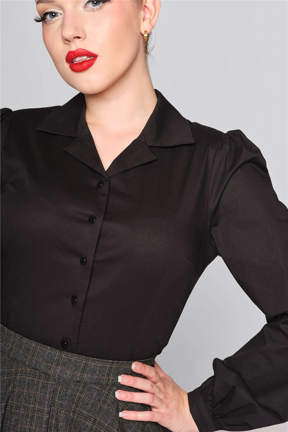 Jerry Black Blouse - Image 5