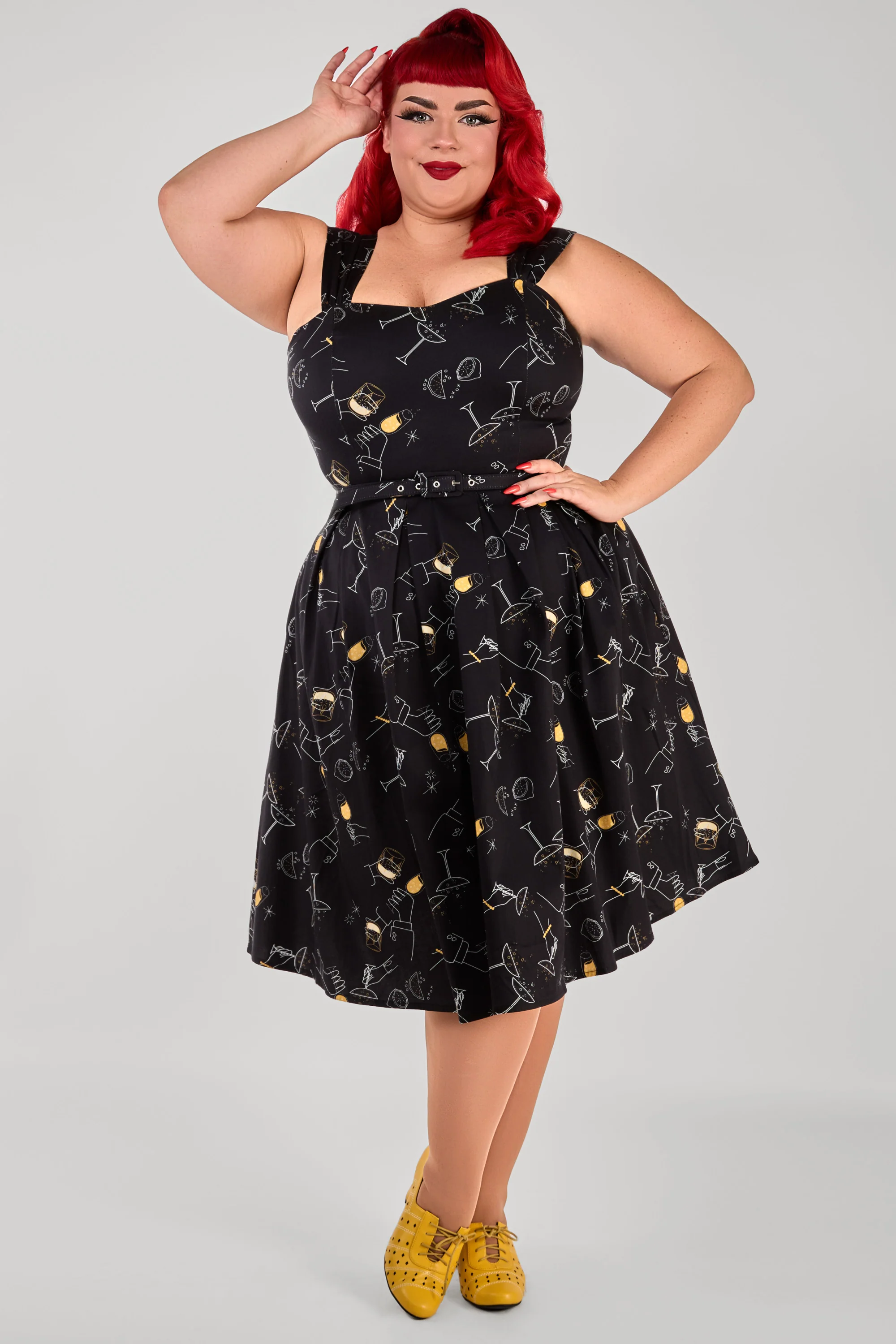 Jill Cheers! Swing Dress - Image 4