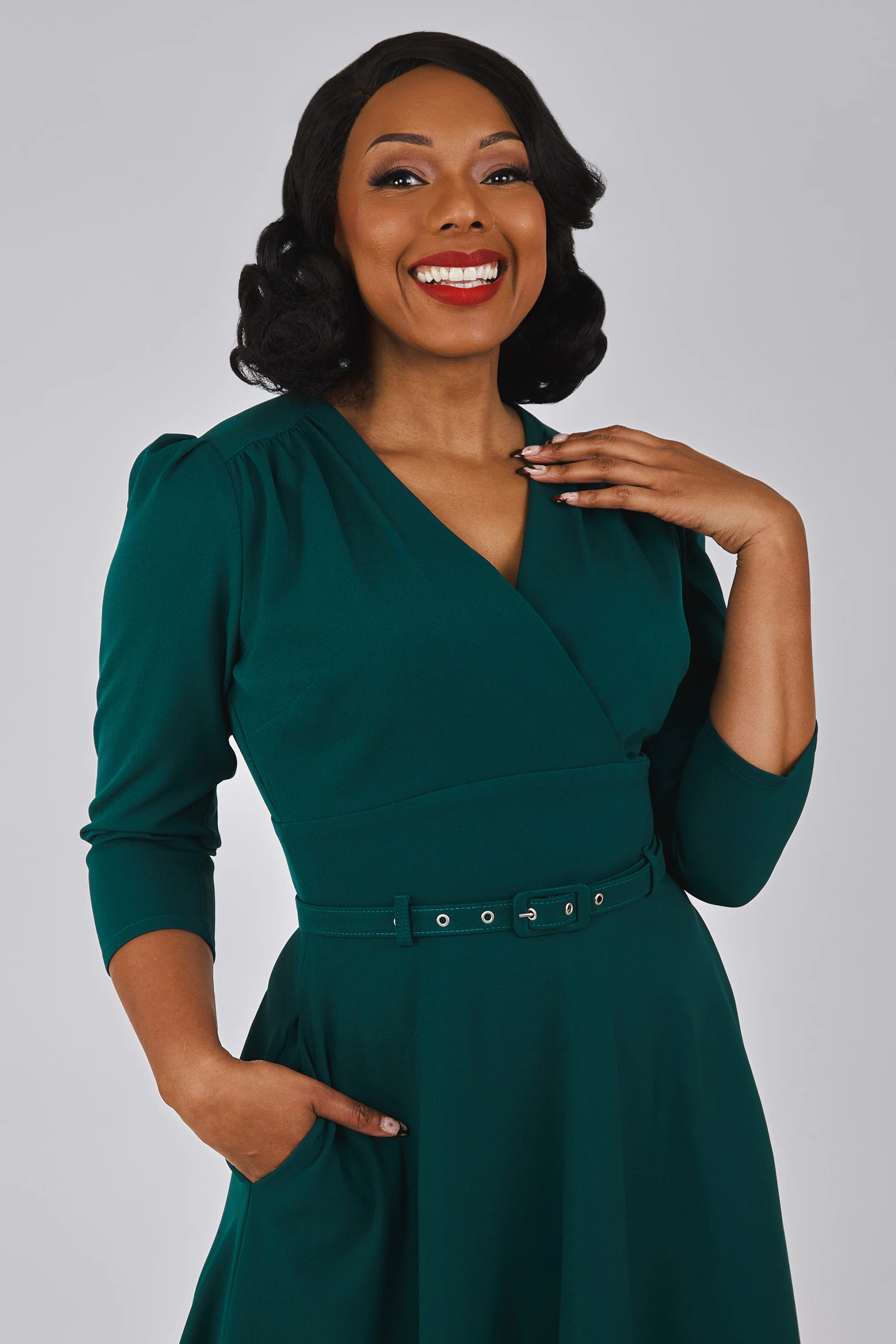 Marcella Flared Dress - Image 3