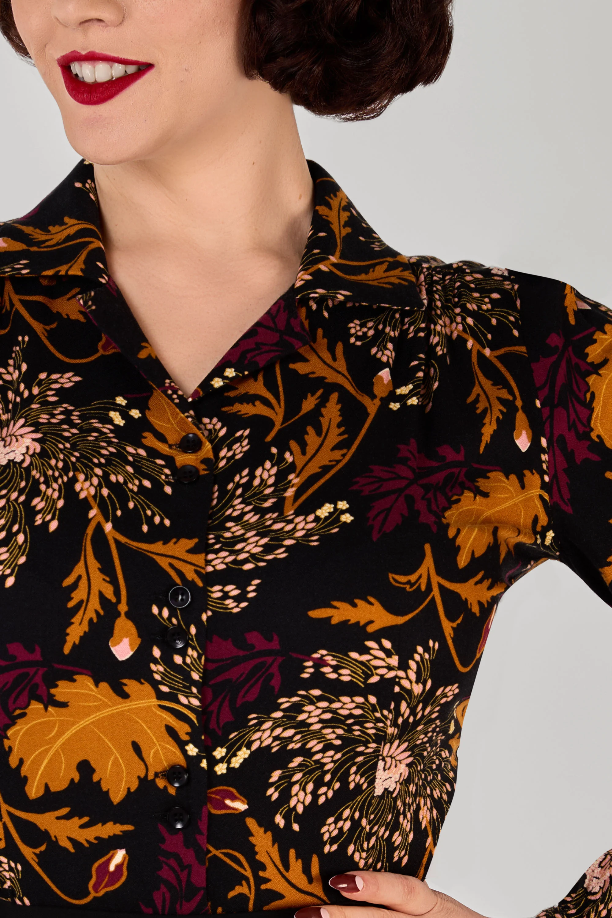 Pepper Gold Leaf Blouse - Image 4