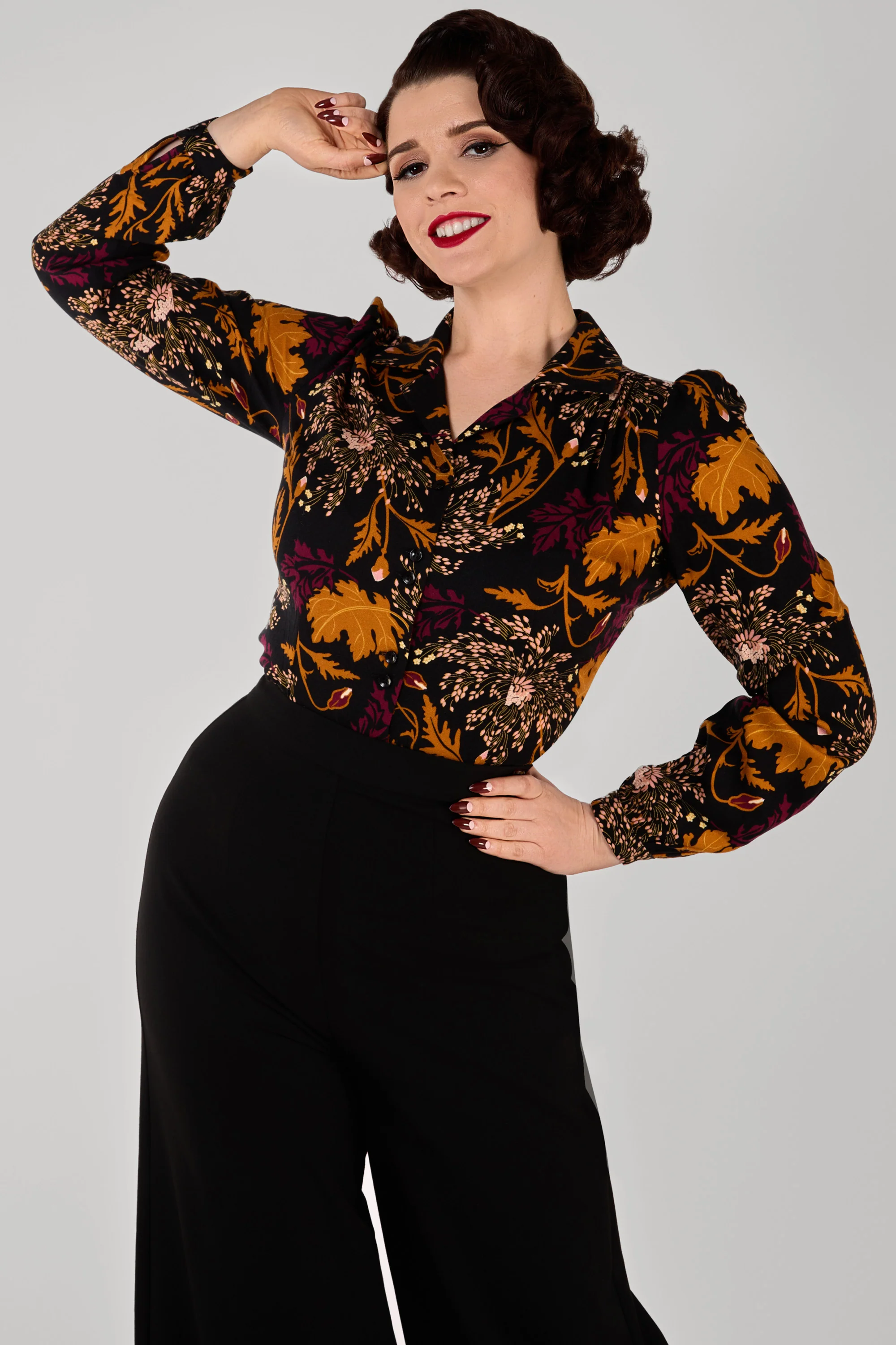 Pepper Gold Leaf Blouse - Image 5